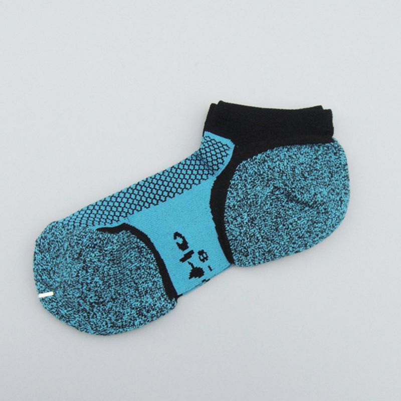 

Sports Socks Quick Dry Breathable Summer Outdoor Running Sports Comfortable Fashion Terry Socks Cotton Cycling For Women, Blue