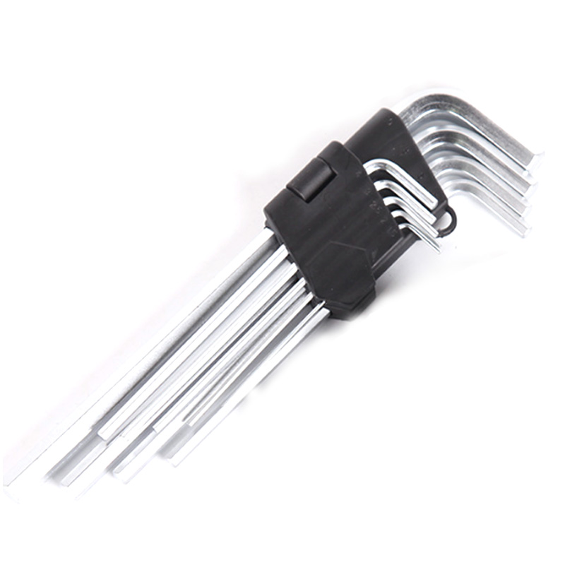 

9PCS Double-End L Type Screwdriver Hex Wrench Set Key Hexagon Flat Ball Torx Star Head Spanner Key Set Hand Tools