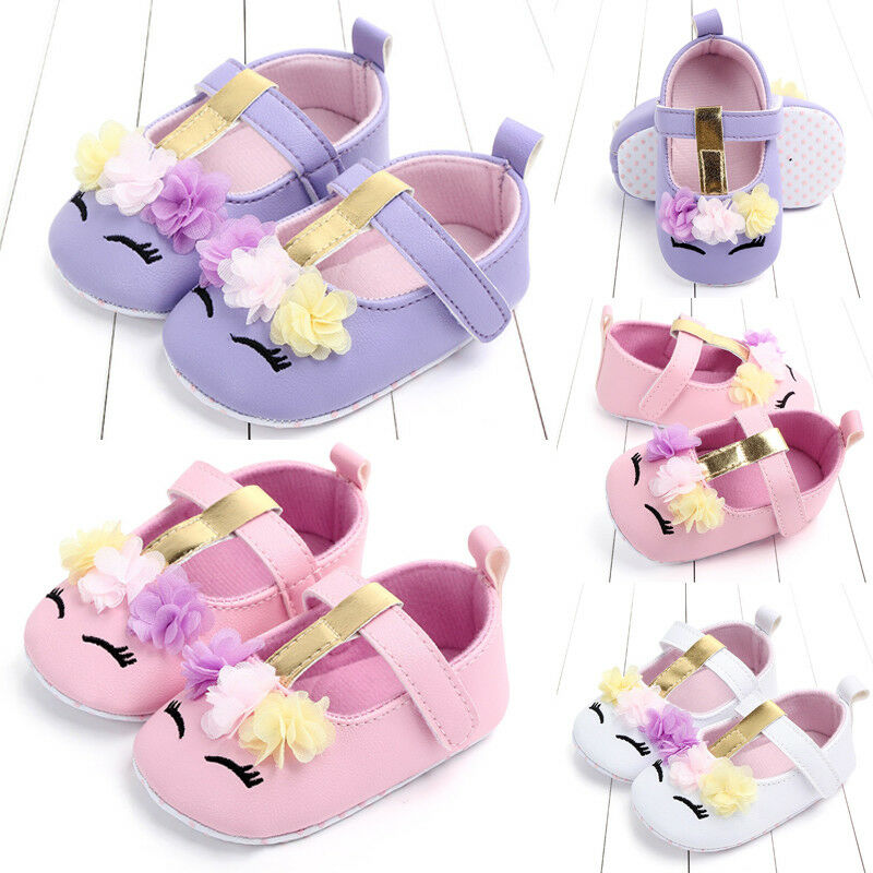 

New Autumn Girls Leather Princess Shoes Children Kids Girls Party Dance Perform Flower Breathable School Flat Shoes