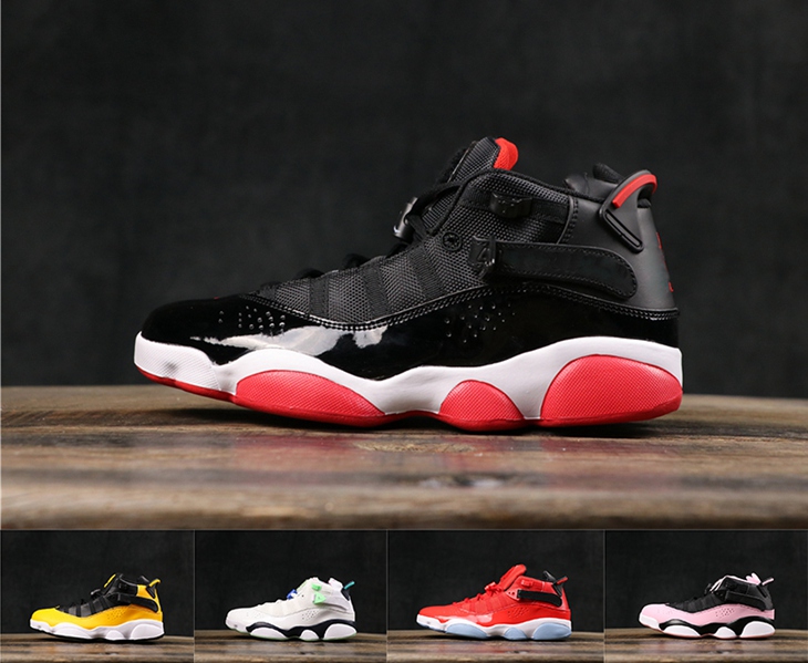 

Designer shoes 6 Rings Basketball Shoes Mens Bred New WOMEN Mens 6rings Sneakers Six Rings Taxi Colors Shoes size 36-45