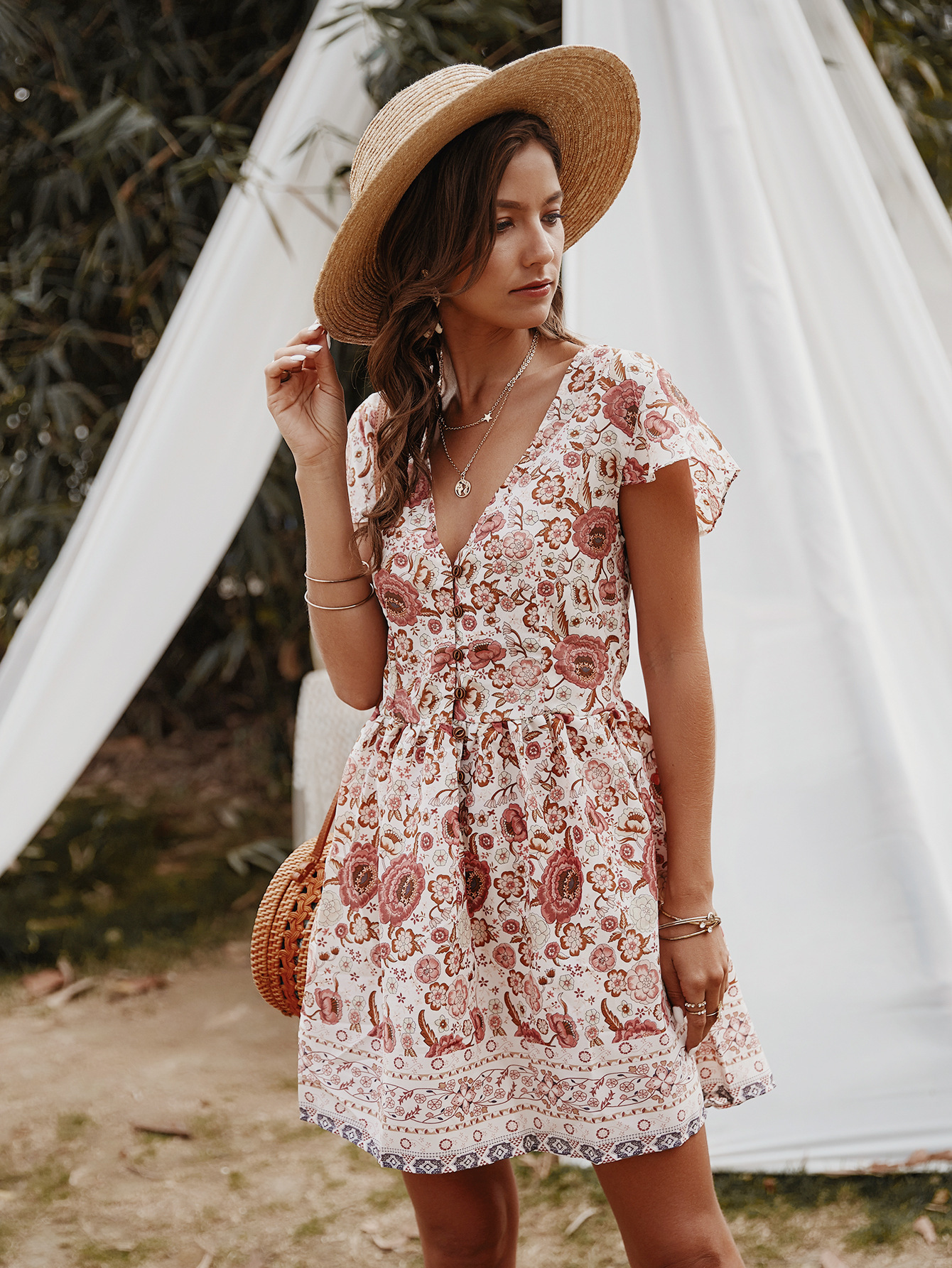 little red summer dress