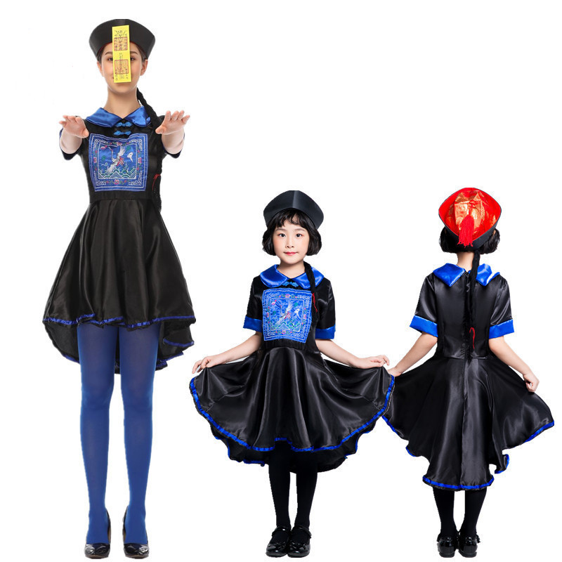 Halloween Women Dresses Girl Cosplay Vampire Dresses Costumes Zombie Decadence Dark Ghost Bridal Styling Clothing-image-490708538