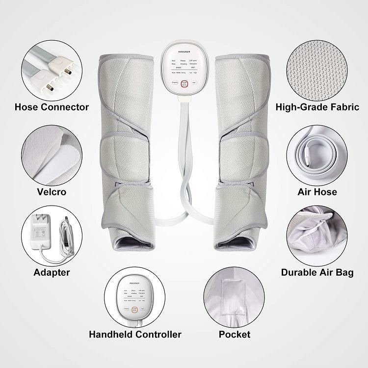 2019Air Pressure Leg And Foot Massage Air Compression Foot Calf Massager On Sale