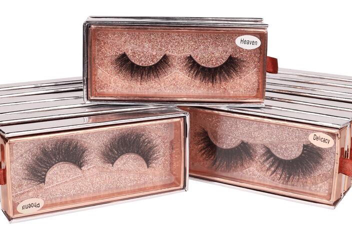 

High quality thick mink false eyelashes natural long handmade fake lashes reusable eyelash extensions soft & vivid drop shipping