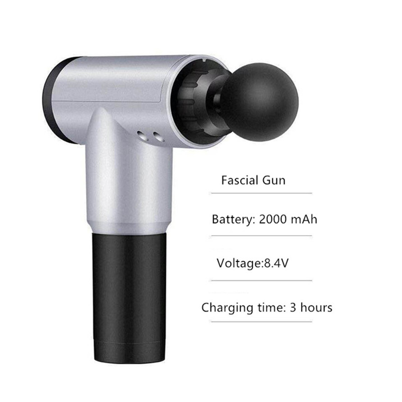 

Fascial massage Gun Muscle massage after exercise massager gun Relax High frequency electric vibration Fat Burning