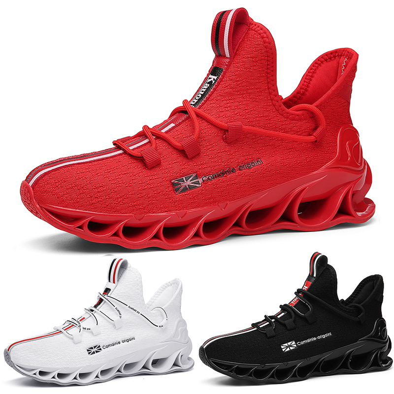 

2020 Sale cool Well matched Style3 white black red colorful cushion young MEN boy Running Shoes low cut Designer trainers Sports Sneaker, Color#1