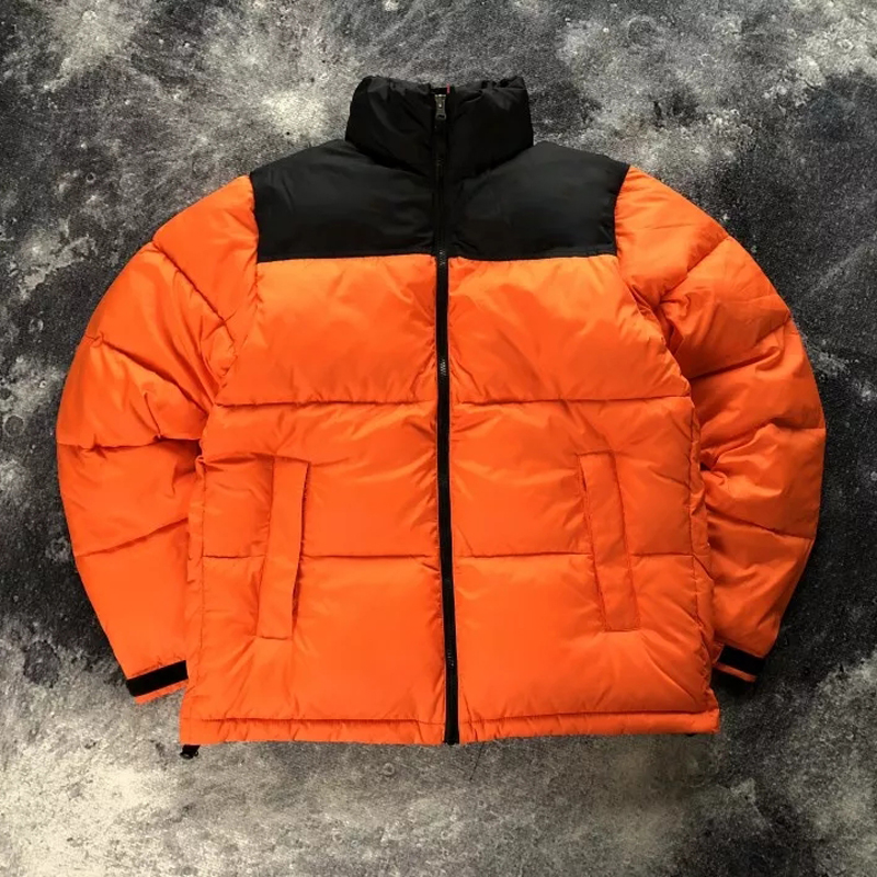 

Fashion-Nuptse 700 Down Jacket Classic Logo Coats Winter Outerwear Warm Fashion Street Couple Jacket Outdoor 5 Colors HFLSYRF064, Yellow