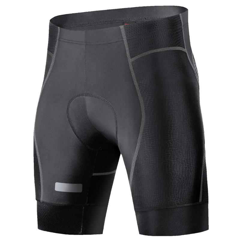 

Cycling Shorts Men 4D Padded Breathable Quick Dry Bike Bicycle Compression, Black