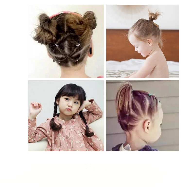 2019 Pack Transparent Elastic Rubber Bands Gum Child Adult Tpu