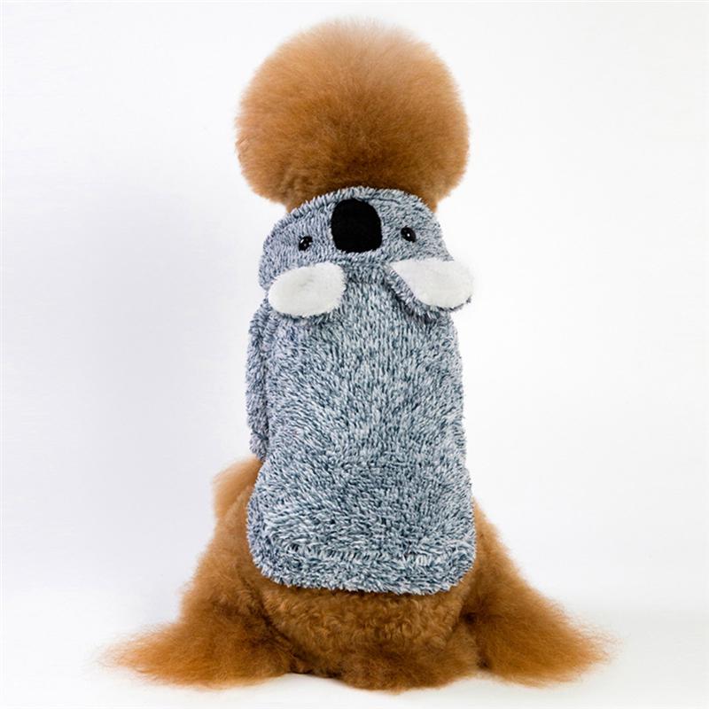 

1pc Pet Dog Cute Clothes Garment Costume Koalas Shape Design Pet Supplies for Dog Puppy (Size XXL Blue, As shown