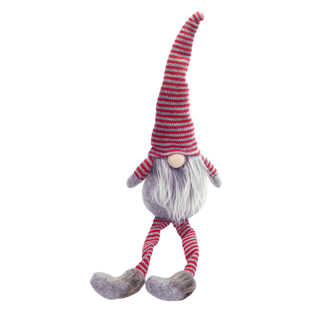 

Striped Hat Photography Prop Festival Decoration Faceless Crafts Cute Christmas Doll Birthday Gifts Soft Desktop Ornaments Home