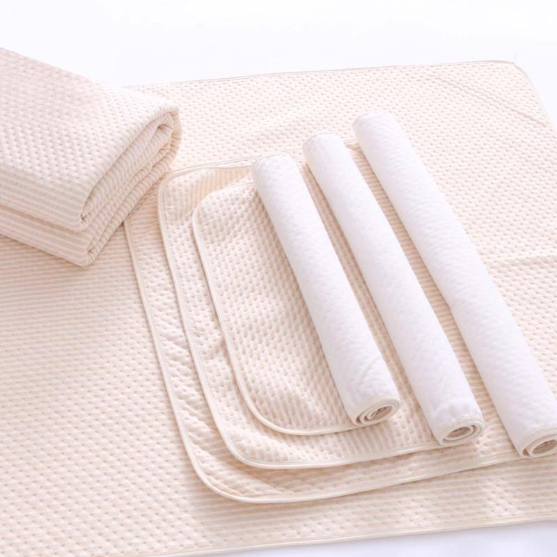 

3 Sizes Waterproof EVA Layer Baby Changing Mat Cotton Changing Pad Bed Sheets Diaper Mat for Newborn