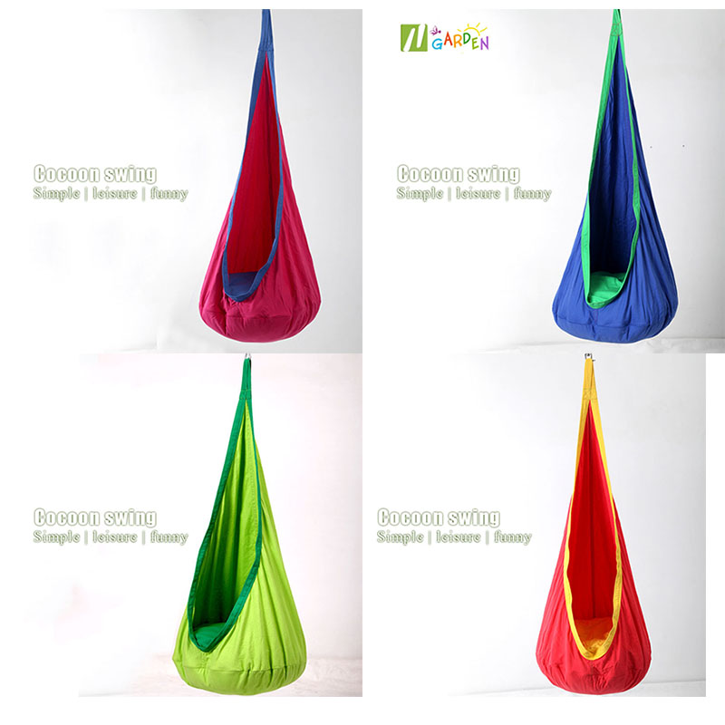

Children Hammock Inflatable Cushion Garden Swing Chair Indoor Outdoor Hanging Seat Child Swing Seat Patio Hammock Furniture