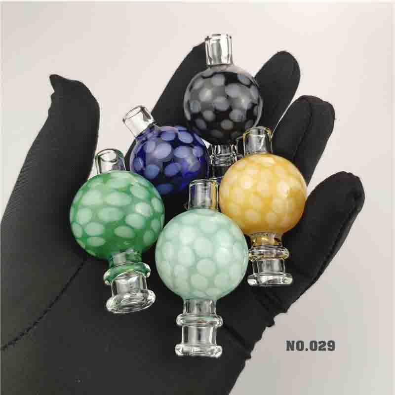 

UNILANDTUBING US Glass Made Bubble Carb Caps Domeless For Quartz Bangers Glass Water Bongs Dab Rigs Water Bongs zs