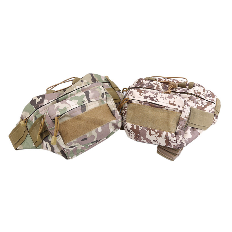 

Outdoor Waist Bag Tactical Waist Pack Shoulder Bag Multi-pocket Camping Hiking Pouch Belt Wallet Pouch Purse, Acu digital