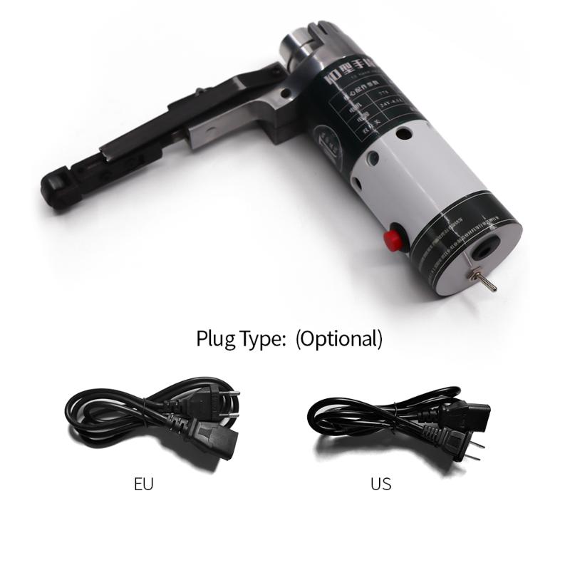 

Electric Belt Sander Mini Belt Sander Electric Grinder Small Grinding Machine Hand-held with Sanding Belts