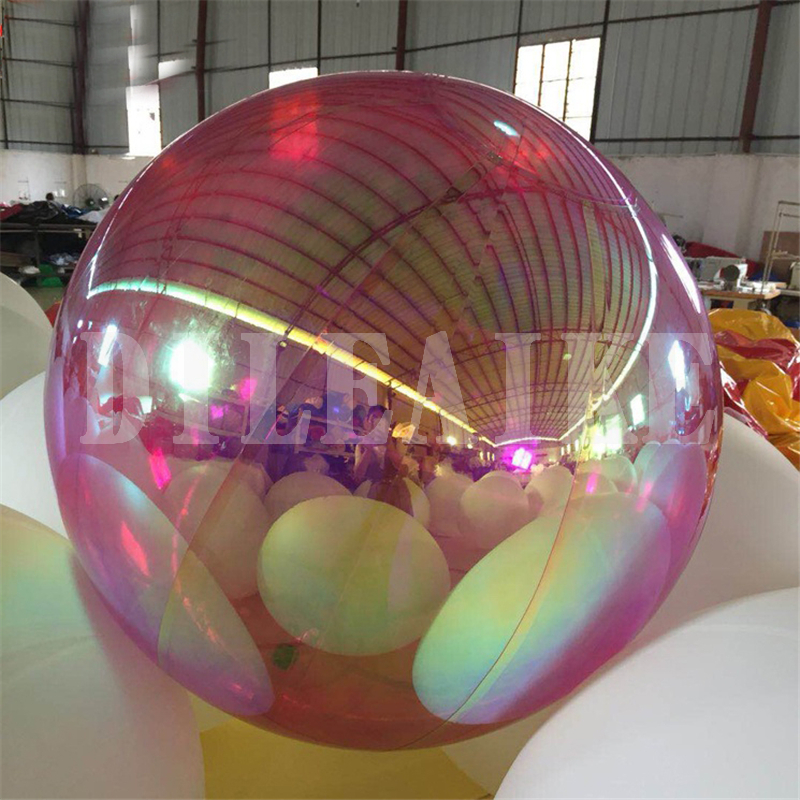 

Newest Customized PVC Inflatable Mirror Ball Decoration ball Inflatable Hanging Balloon for Advertising,Promotion, Exhibition Decoratio