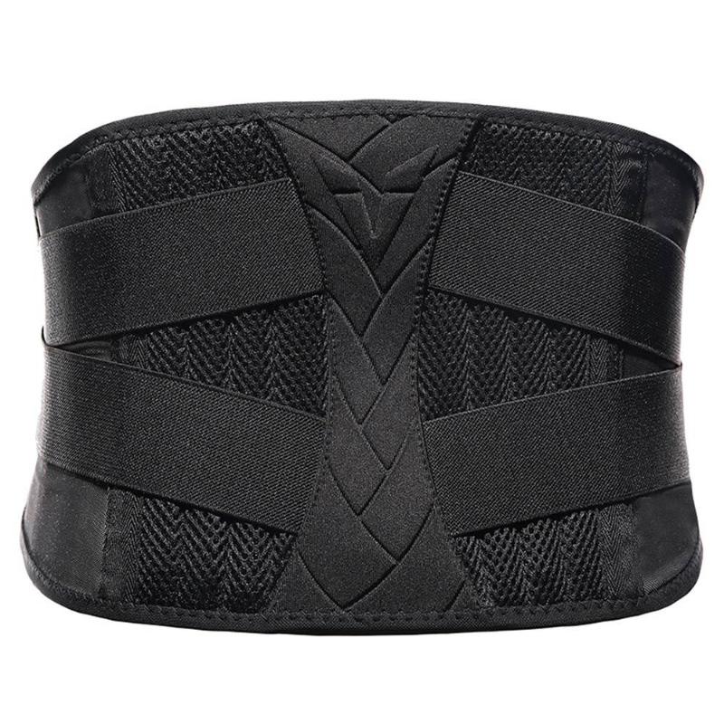 

Fashion with Spring with Steel Plate Lumbar Tools Back Brace Belt Posture Correction Belt Sports Unisex Back Correction, 6 springs