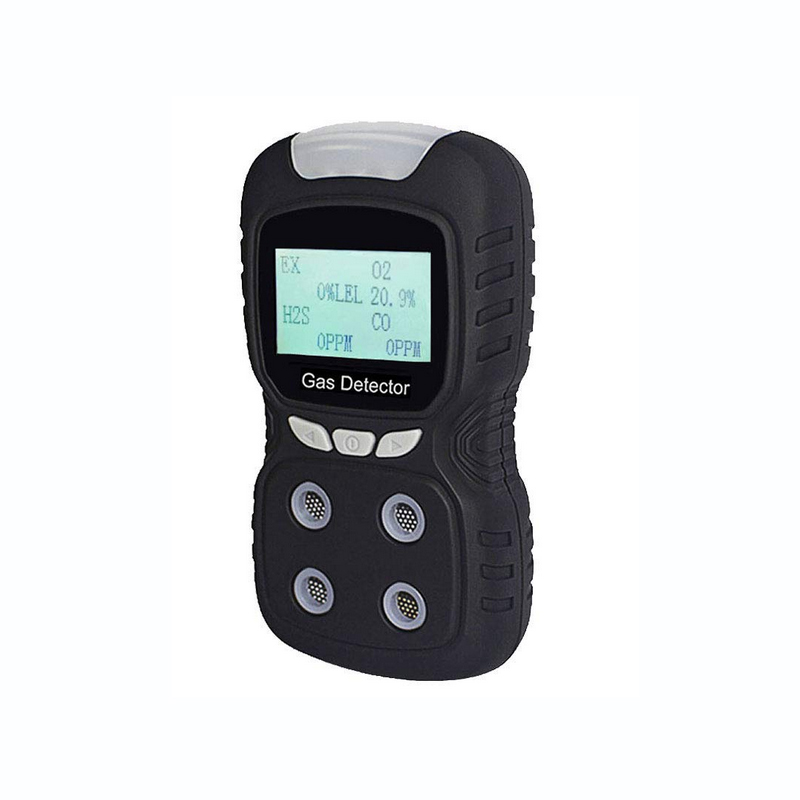 

Hot sale Portable Voice Type Multifunctional Gas Detector H2S O2 CO EX Gases 4 in 1 Industrial Gas Detector DHL free