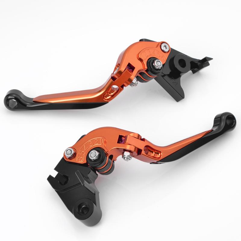 

Motorcycle CNC Aluminum Adjustable Folding Extenable Brake Clutch Levers For 690 SMC 2008 2009 2010 2011