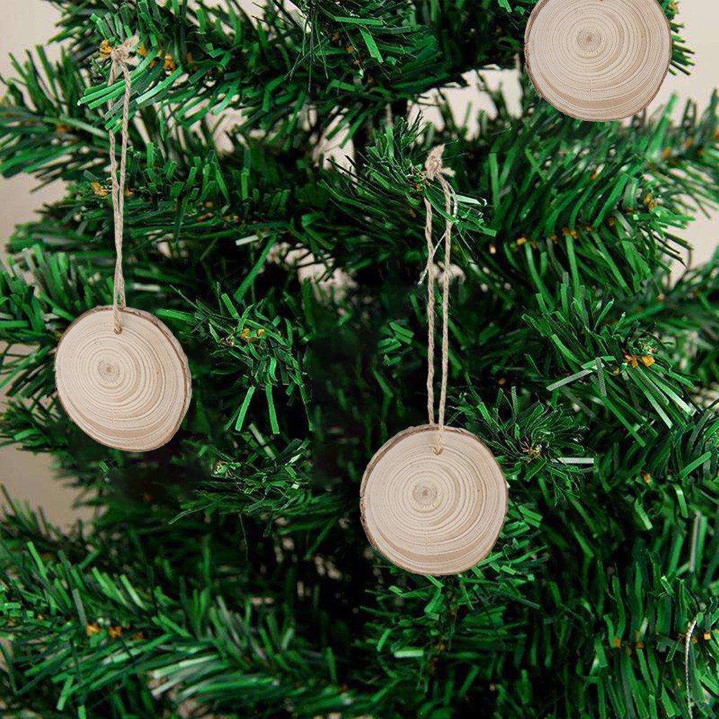 

Kerst Wooden Christmas Decorations Home Decor 15Pcs Wood Christmas Tree Ornaments Props DIY Kids Painting Decor Craft Tags #45