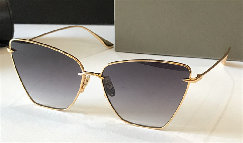 

New fashion sunglasses VOLNER women design metal vintage sunglasses popular style charming cat eye frame UV 400 lens