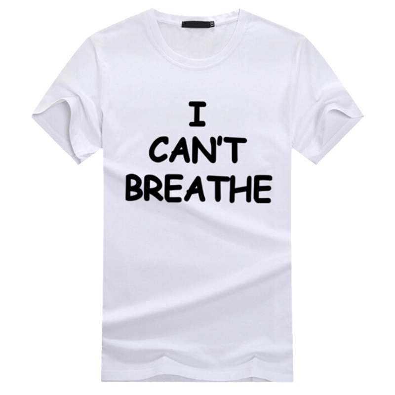 

2020 Summer I Can't Breathe Letter Print T Shirt Women Short Sleeve O Neck Loose Tshirt Men Tee Shirt Tops Camisetas Mujer, Beige