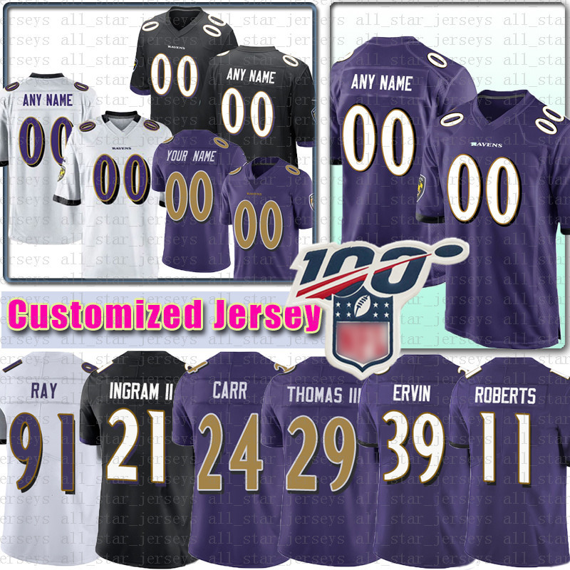 custom ravens jersey cheap