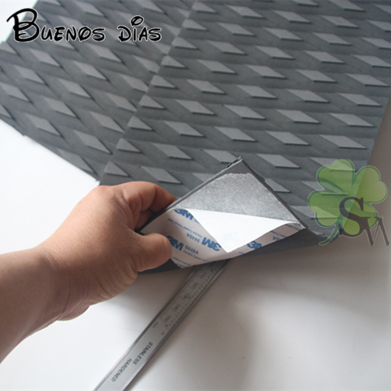 

Surfboard mat motorcycle EVA diamond skis slip DIY Eva foam sheets, Easy to cut, grip mat with adhensive