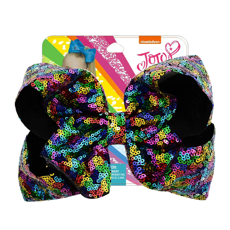 

30 Colors 8 inch JOJO bow girl hair bows Sequins Cute Design Girl Clippers Girls Hair Clips JOJO SIWA Hair Accessories DHL FJ363, #01~#30(remarks color code to pick)