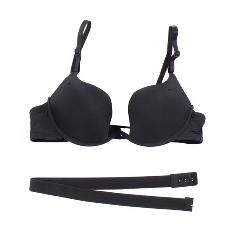 

Women Fashion Sexy Bra Low Cut Super Backless Bra Brassiere Sutian Underwear 2020, Red