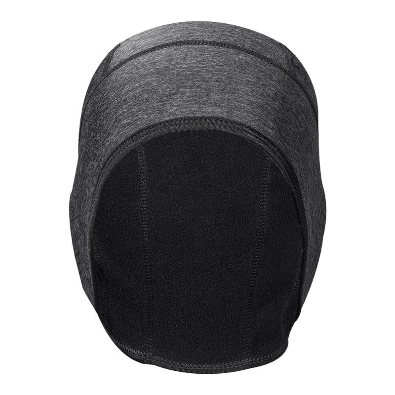 

Bike Under Helmet Thermal Windproof Hat Running Ice Extreme Sport Winter Hiking Climbing Cycling Skull Liner Cap, Black