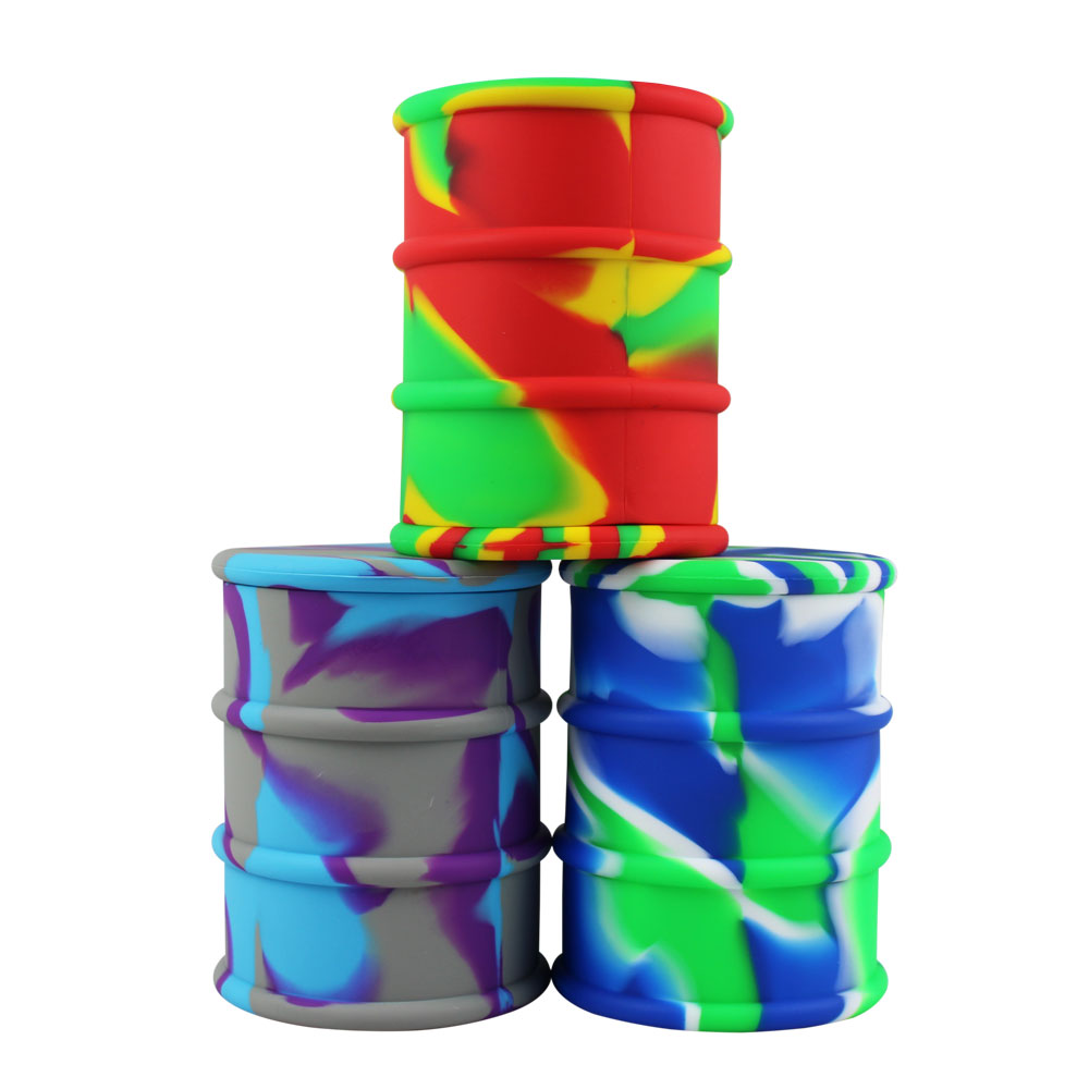 

XL Silicone Wax Container 500ml Non-stick Food Grade Large Concentrate Oil Dabs Baby Food Dry Herbs Storage Jar