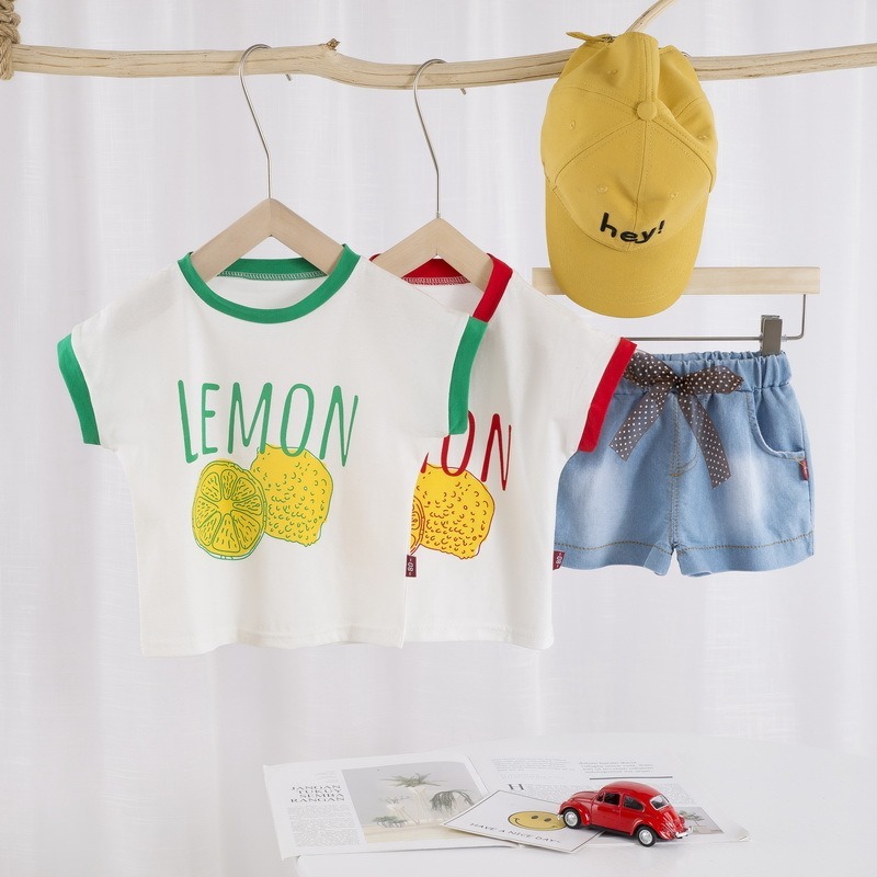 

Girls Clothes 2020 New Summer Toddler Clothes Pants Korean Version of The Trend of Children's Girls Denim Shorts 1-4 Years, Green