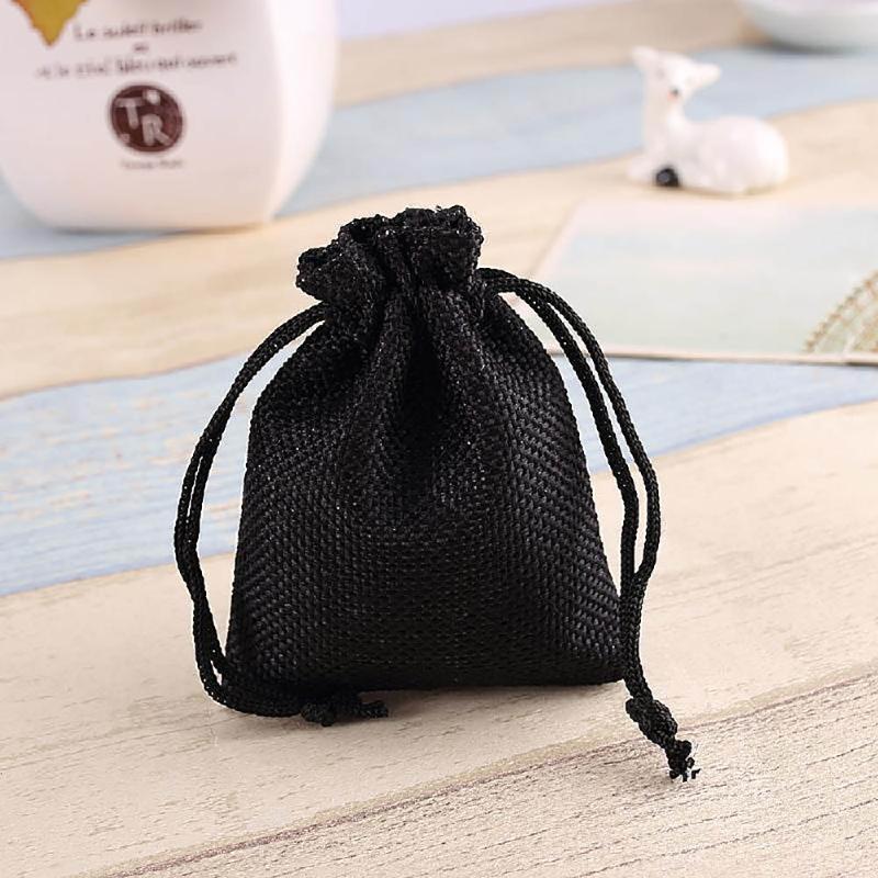 

10 * 14cm high quality burlap bunch pocket gift candy party storage decoration bag