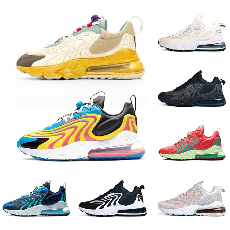 

React Eng Running Shoes Cactus Trails Royal Blackened Blue Triple Black White Bauhaus Mens Womens Trainers Sports Sneakers Size 36-45, Triple black 36-45