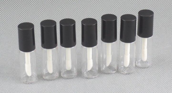 

1000pcs/Lot 1.2 ml pretty Empty clear lip gloss tube lip balm bottle container Beauty Tool Mini Sample