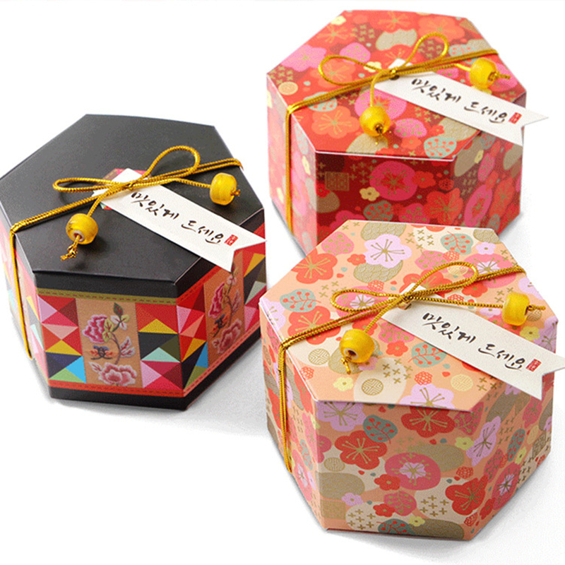 2 Pc Chinese Style Packaging For Fan Wedding Gift Party Favor Fashion Gift Box