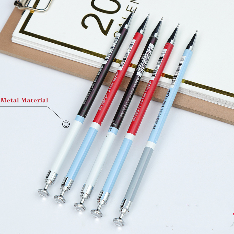 

1 Piece Metal Mechanical Pencil Thin Rod Activity Pencil 0.5/0.7 Automatic