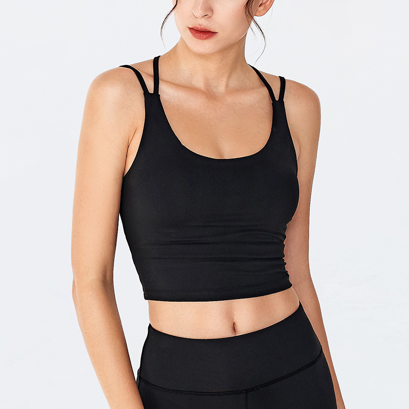 

Classical Sports Bra,Women Fitness Top Sport Brassiere Quick Dry Running Yoga Bra Sexy Sports concise style Vest Solid camisole, Yellow