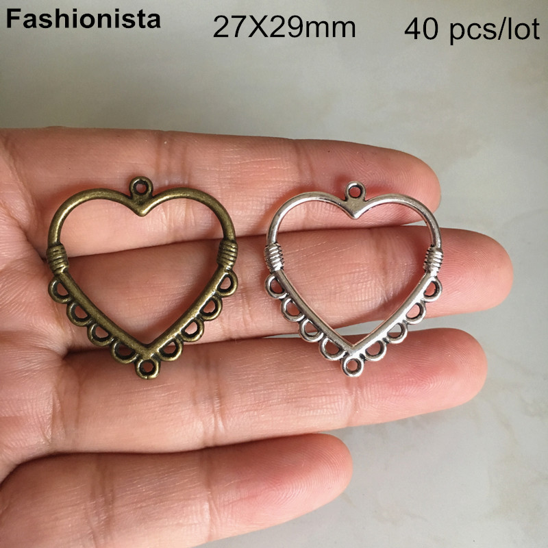 10 New Oval Love Words Charms Tibetan Silver Tone Spacer Beads 7.5x13.5mm