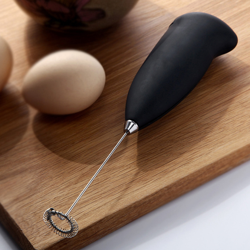 

Electric Coffee Milk Foaming Agitator Milk Frothers Mini Handle Stirrer Electrical Mixer Beater For Home Kitchen