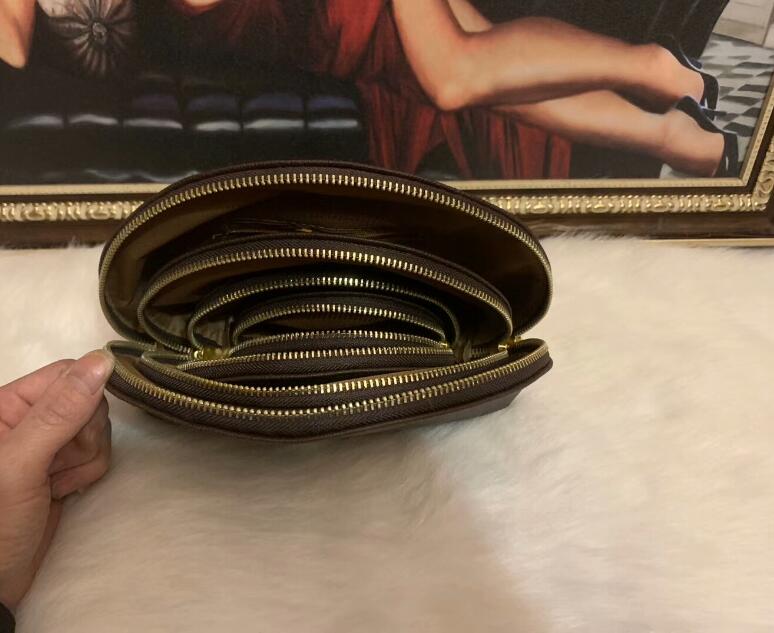 

women outdoor stuff sacks famous makeup bag design travel pouch make up ladies clutch combined toiletry 4pcs/set cosmetic bags, Brown plaid