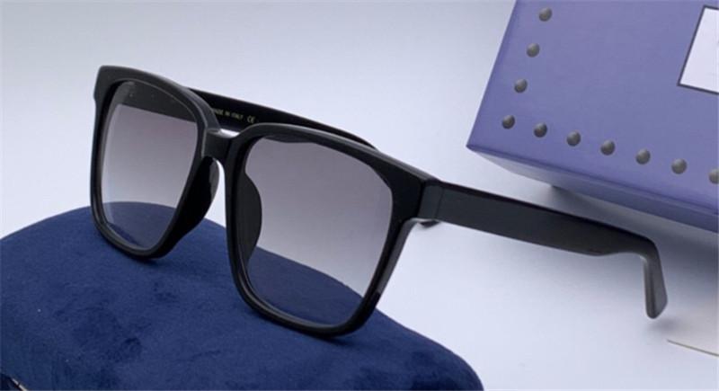 

New fashion designer sunglasses 0417 square frame features board material popular simple style top quality uv400 protection eyewear