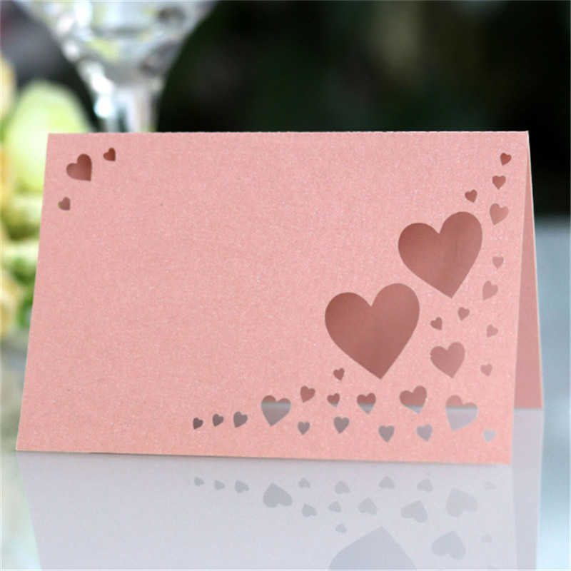 

Wedding Name Cards Place Card Wedding Party Table Decoration Multi Colors 100pcs
