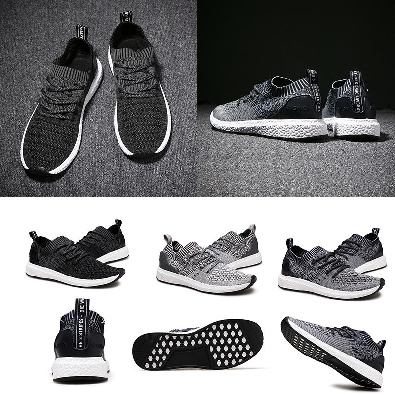 

outdoor walking for men women fashion running shoes triple whie black grey comfortable breathable trainers designer sneakers size 39-46, B1