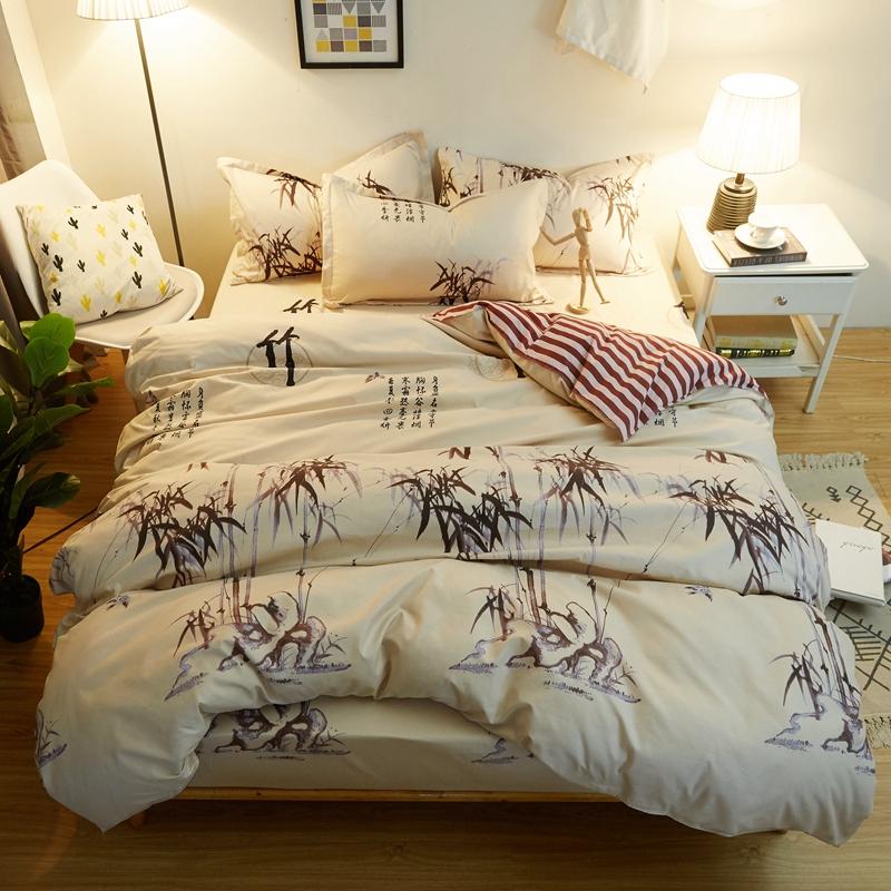 

40 Bedding set stars Duvet Cover set  full Queen King size Bed sheet Bed cover Pillowcase