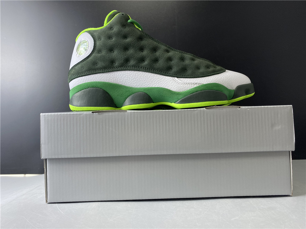 

2020 New With Box Mens Basketball Shoes Sneakers Green for Men Sports Shoes High Cut Size Leather Trainers US7-13