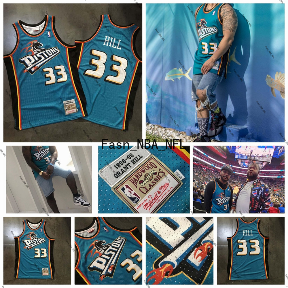 grant hill jersey mitchell and ness