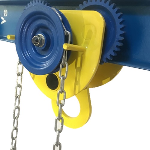 

5T-20TX3M geared trolley manual hand,CE certificate I-beam monorail trolley lifting chain hoist chain block Tire Repair Tools